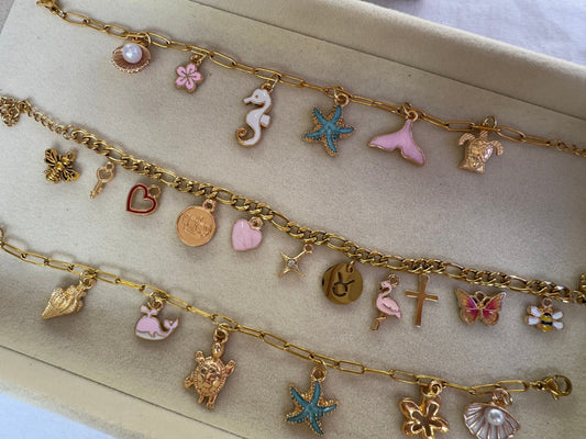 Creating Charms on a Bracelet