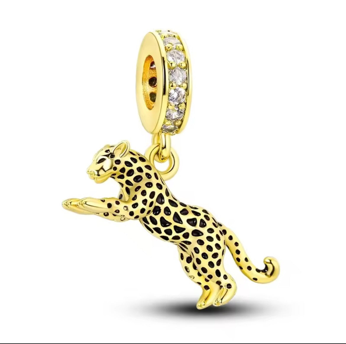 Leopard Dangle Charm