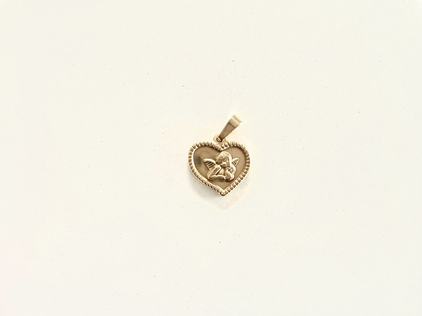 Angle Heart Charm