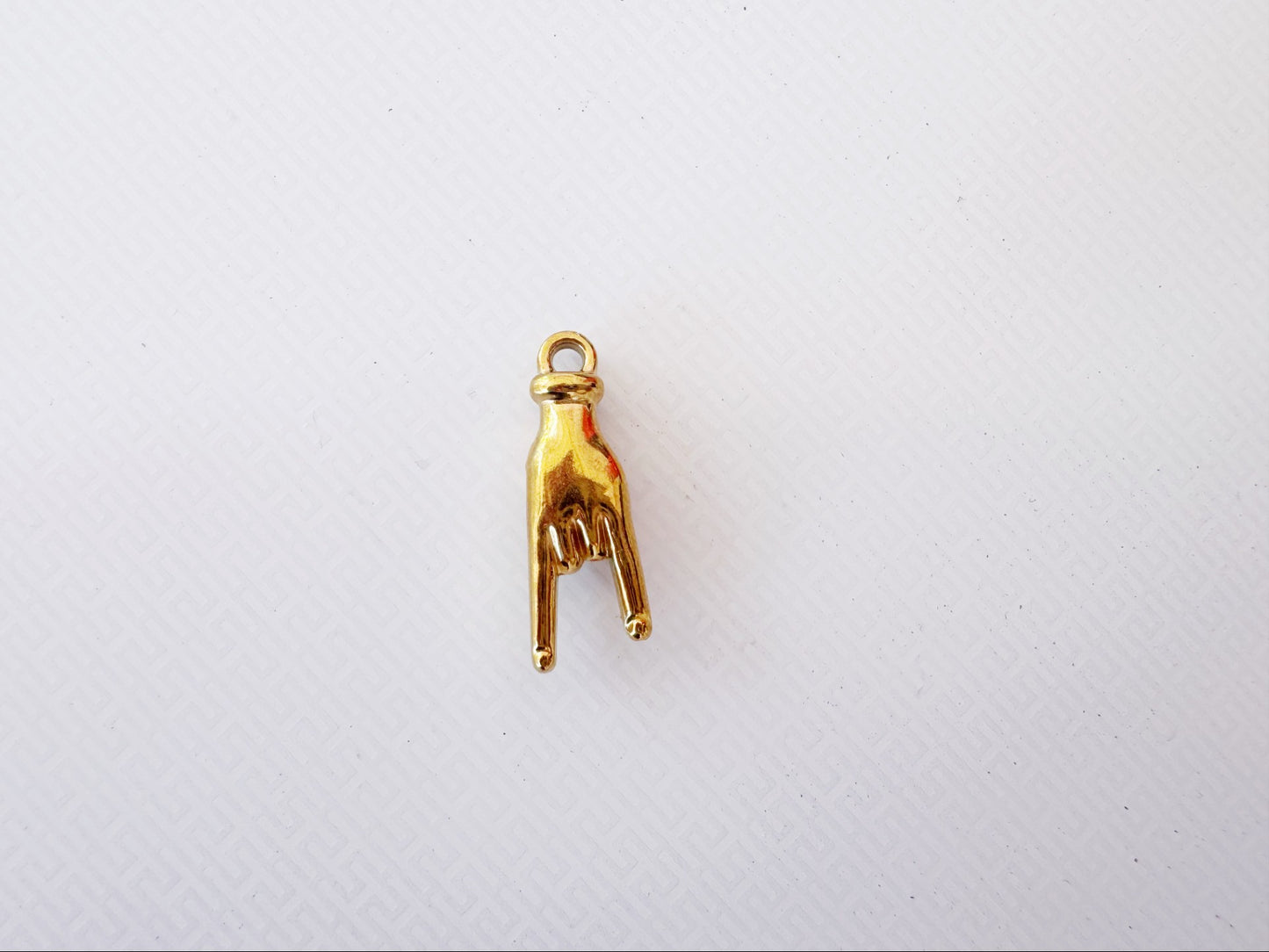 "I Love You" hand gesture Charm