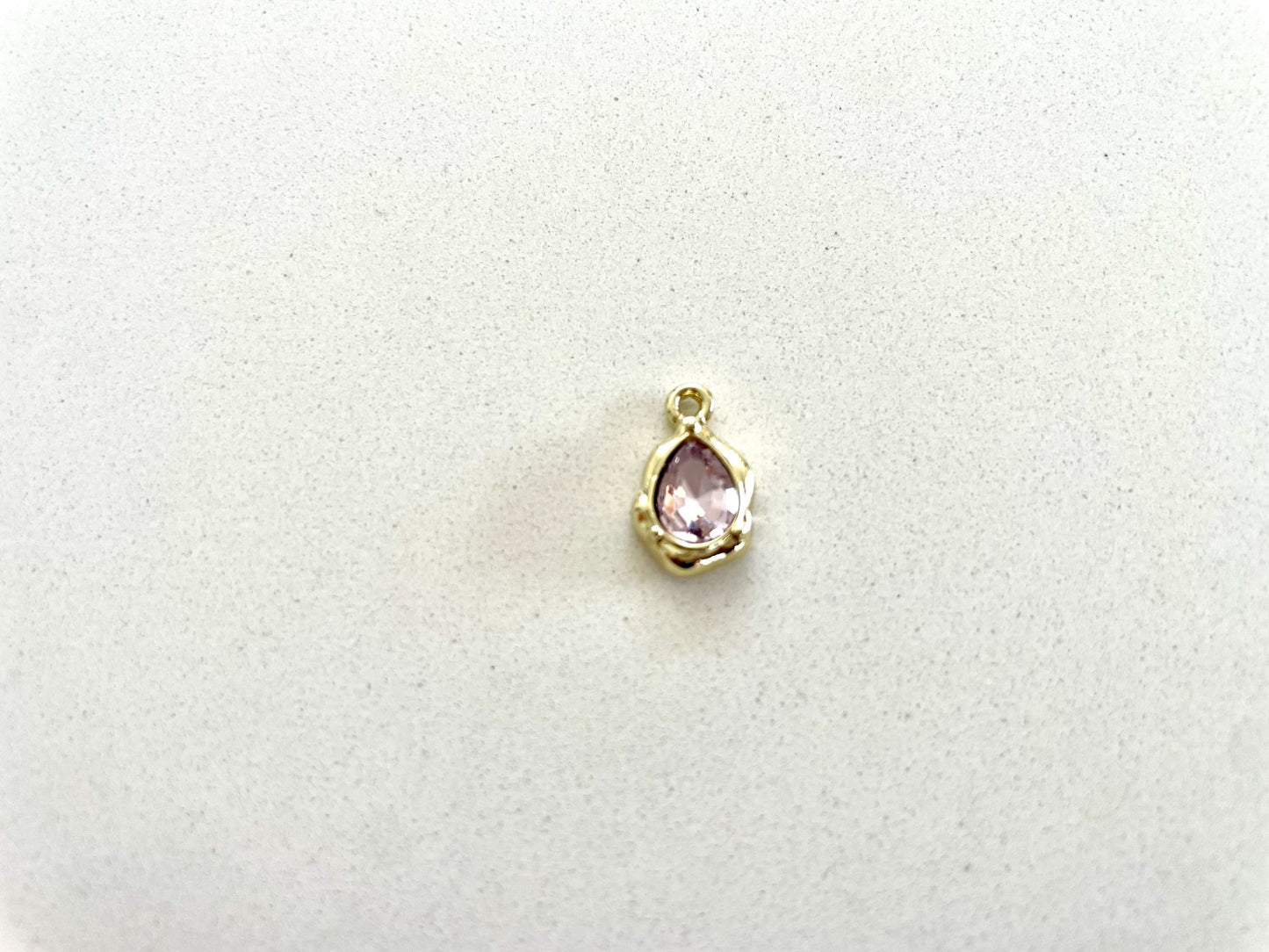 Ocean Pink Diamond Charm