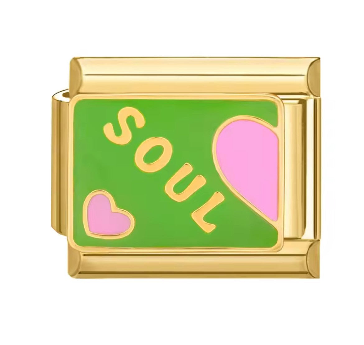 Soul Italy Charm Gold Link