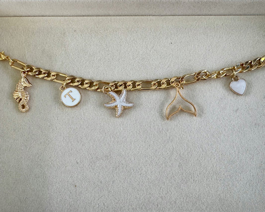 Beach Lover Charm Bracelet