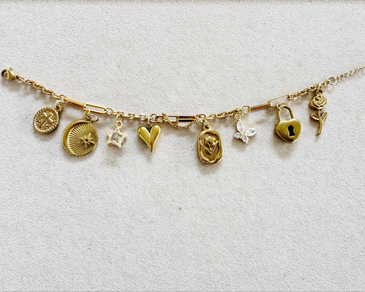 Lovers Charm Bracelet