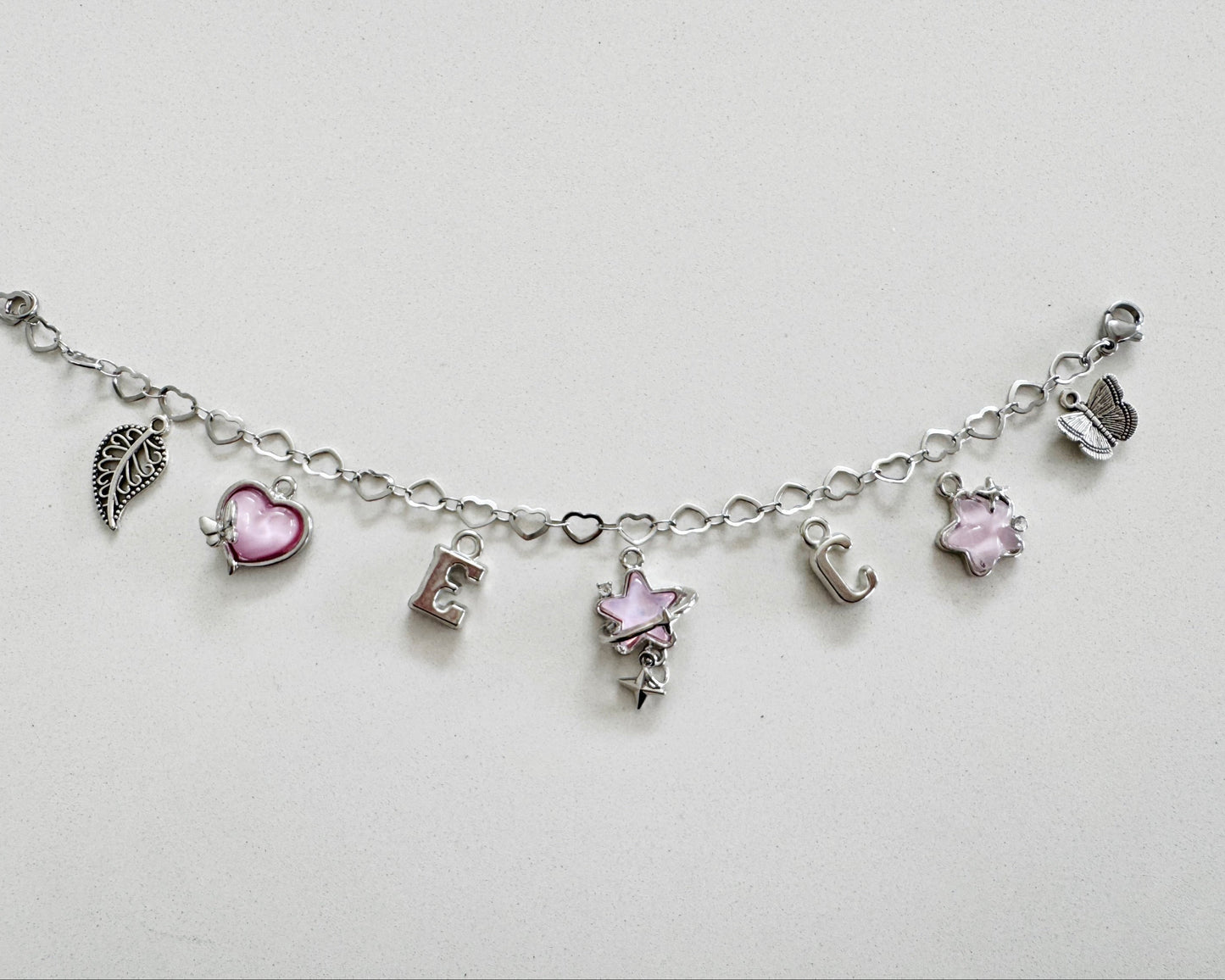 Blushing for YOU Charm Bracelet