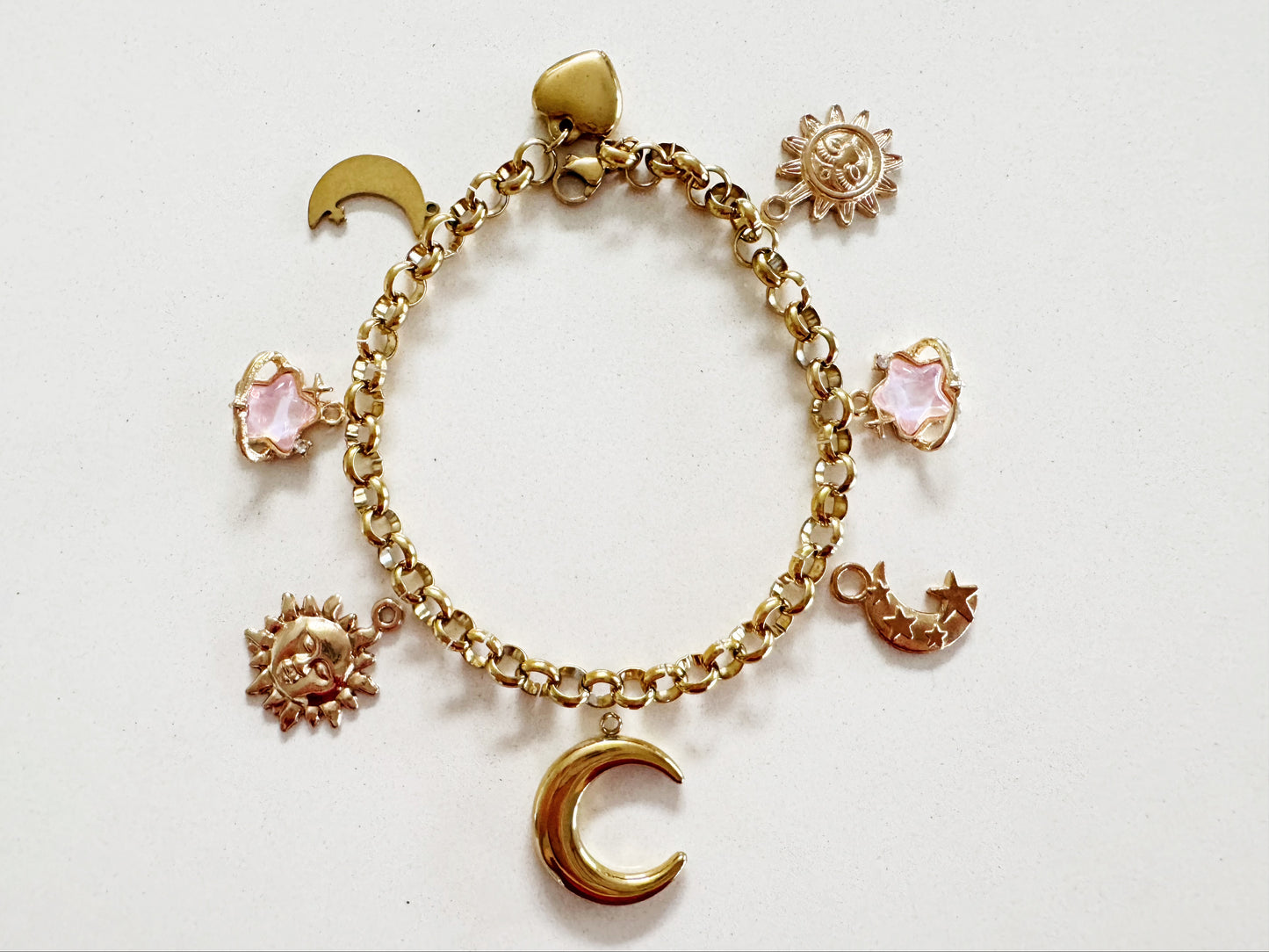 Sun Rise Charm Bracelet