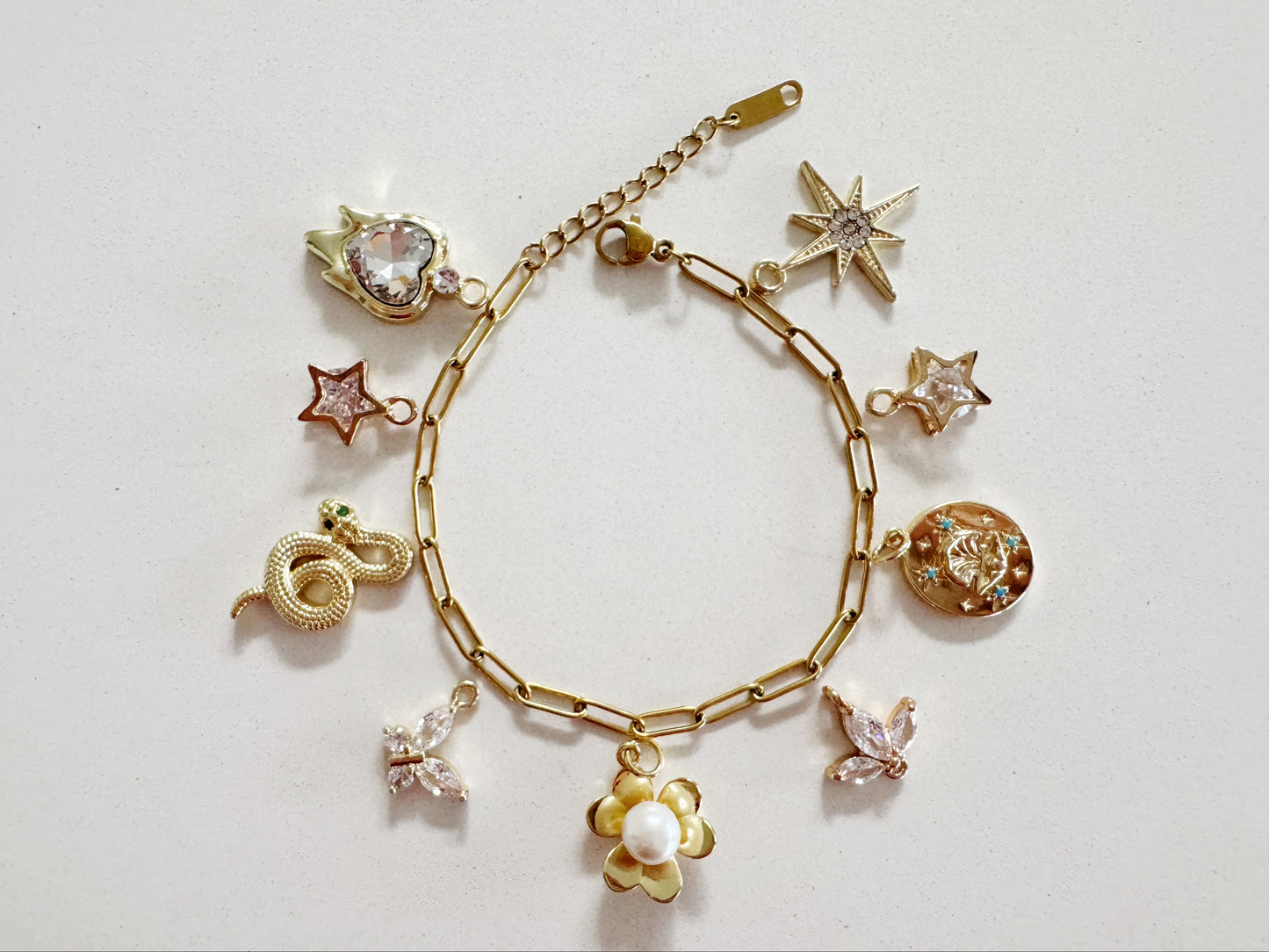 Golden Hour Charm Bracelet