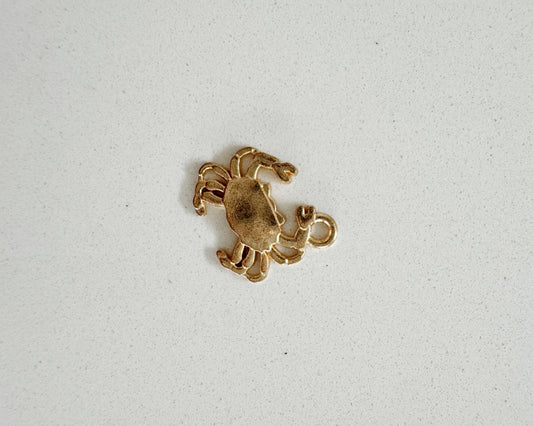 Gold Crab Charm