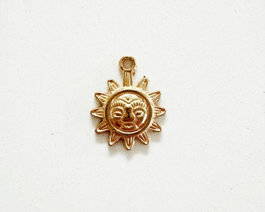 Sunny Face Charm