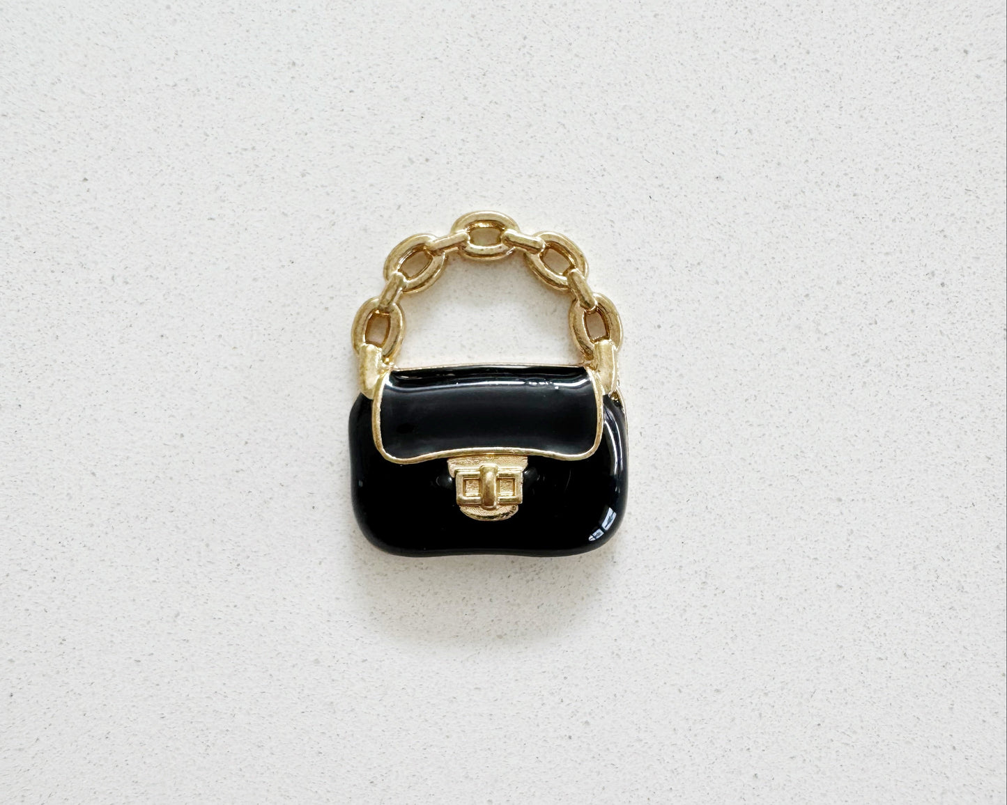 Black Handbag Charm