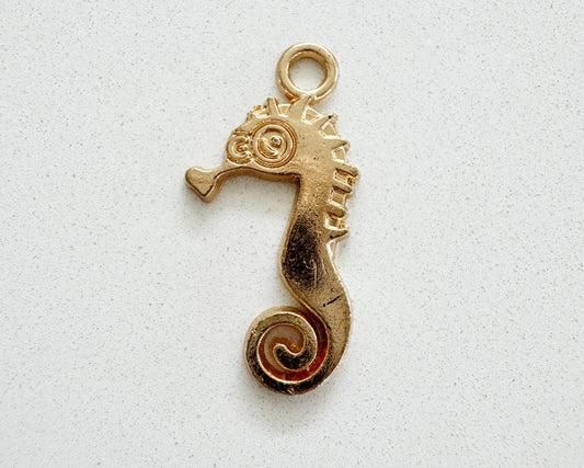 Large Seahorse Charm