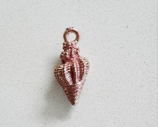 Pink Beach Shell Charm