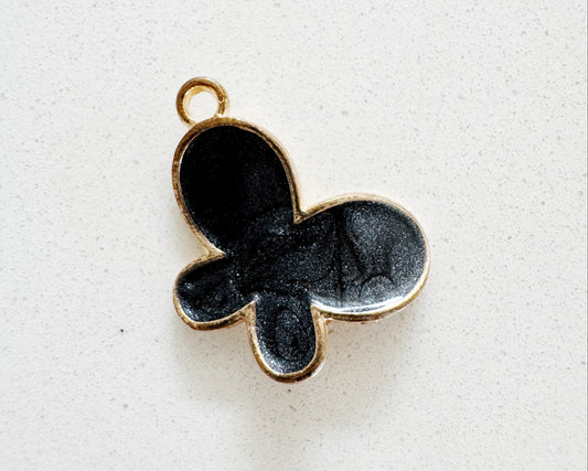 Black Butterfly Charm