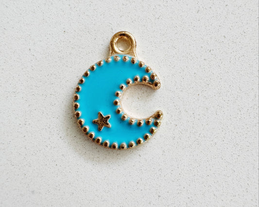 Blue Moon Charm