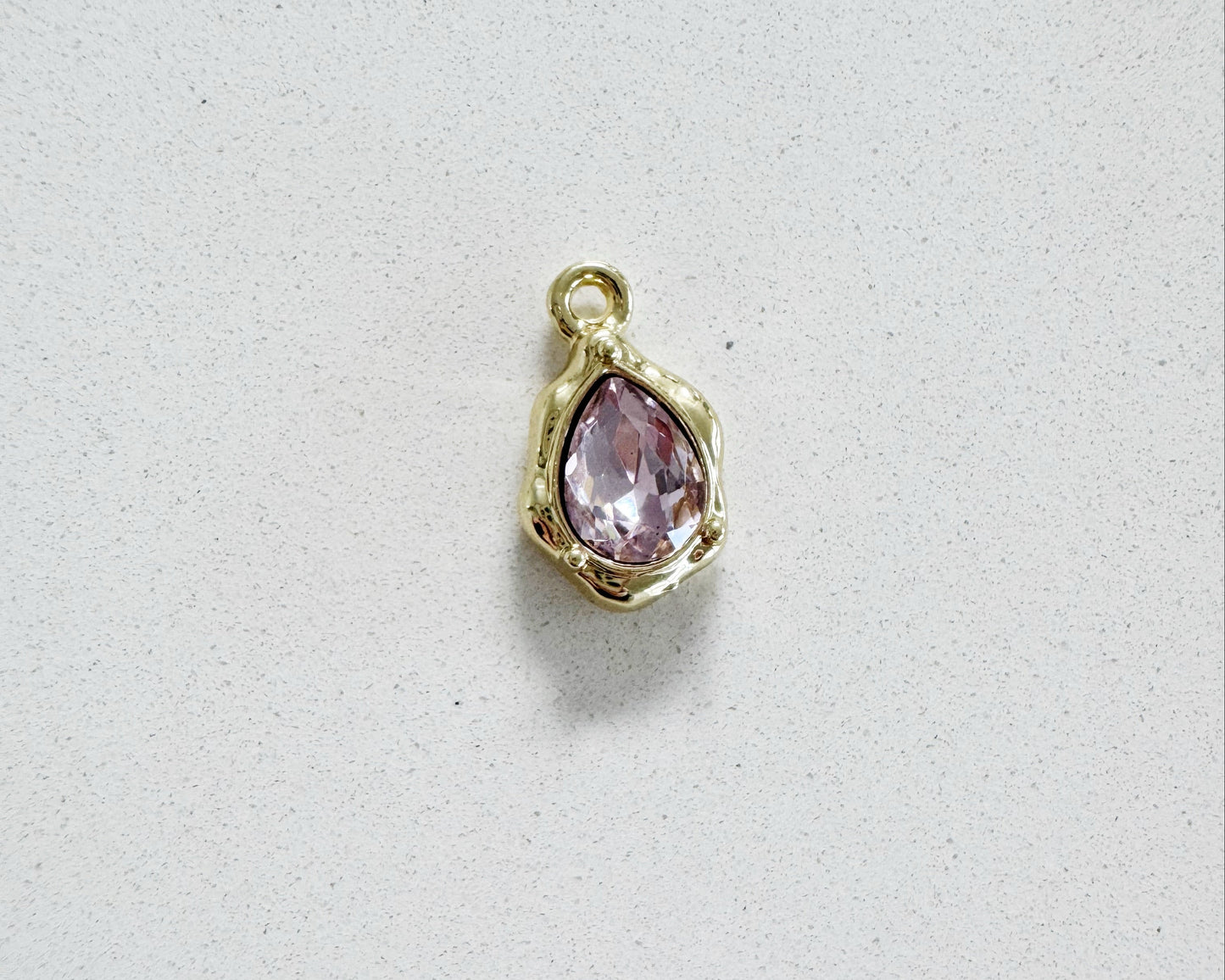Purple Diamond Charm