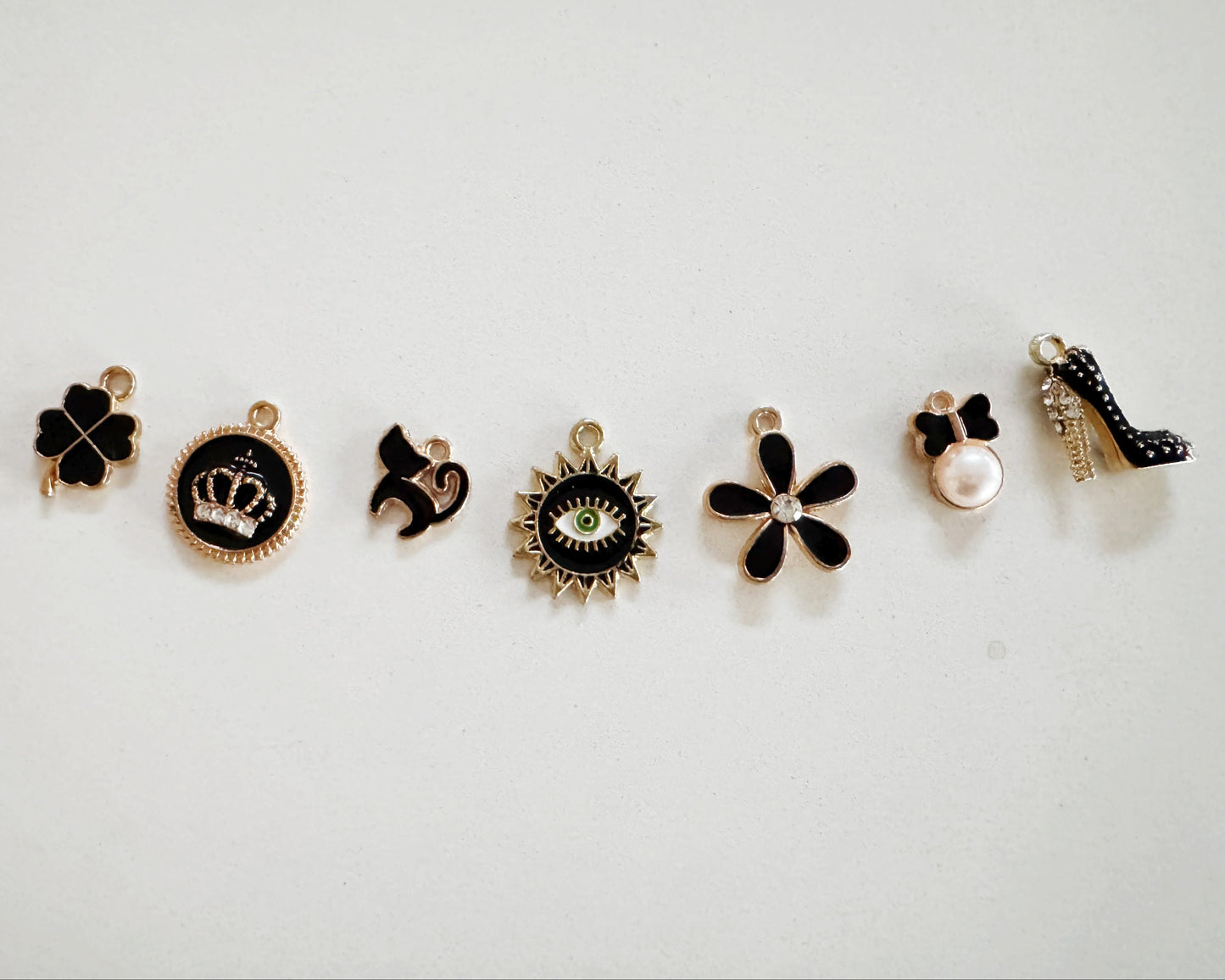 Black Set Charms