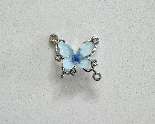 Blue Butterfly Charm