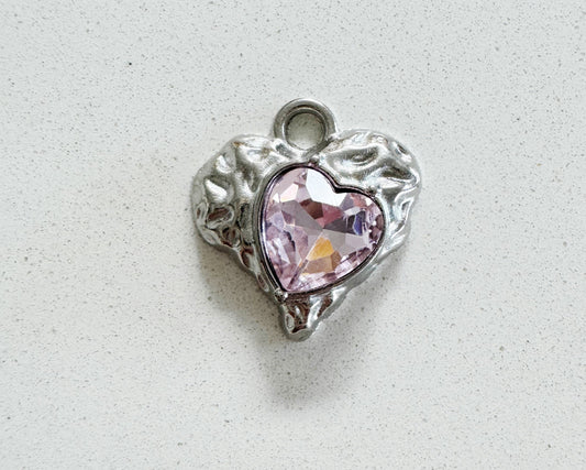 Double Heart Charm