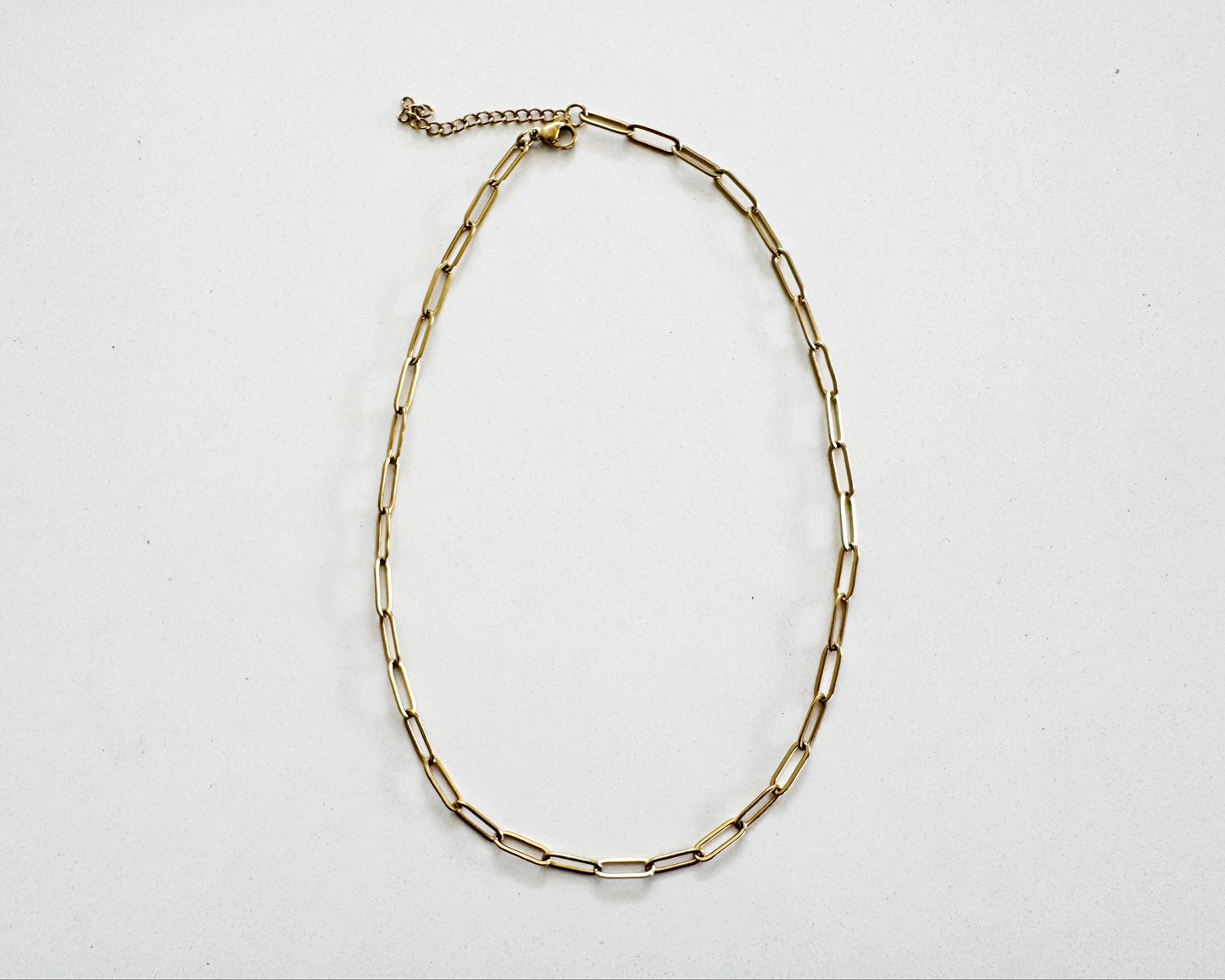 Paper Clip Necklace