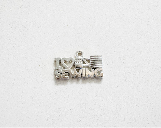 Lover of Sewing Charm