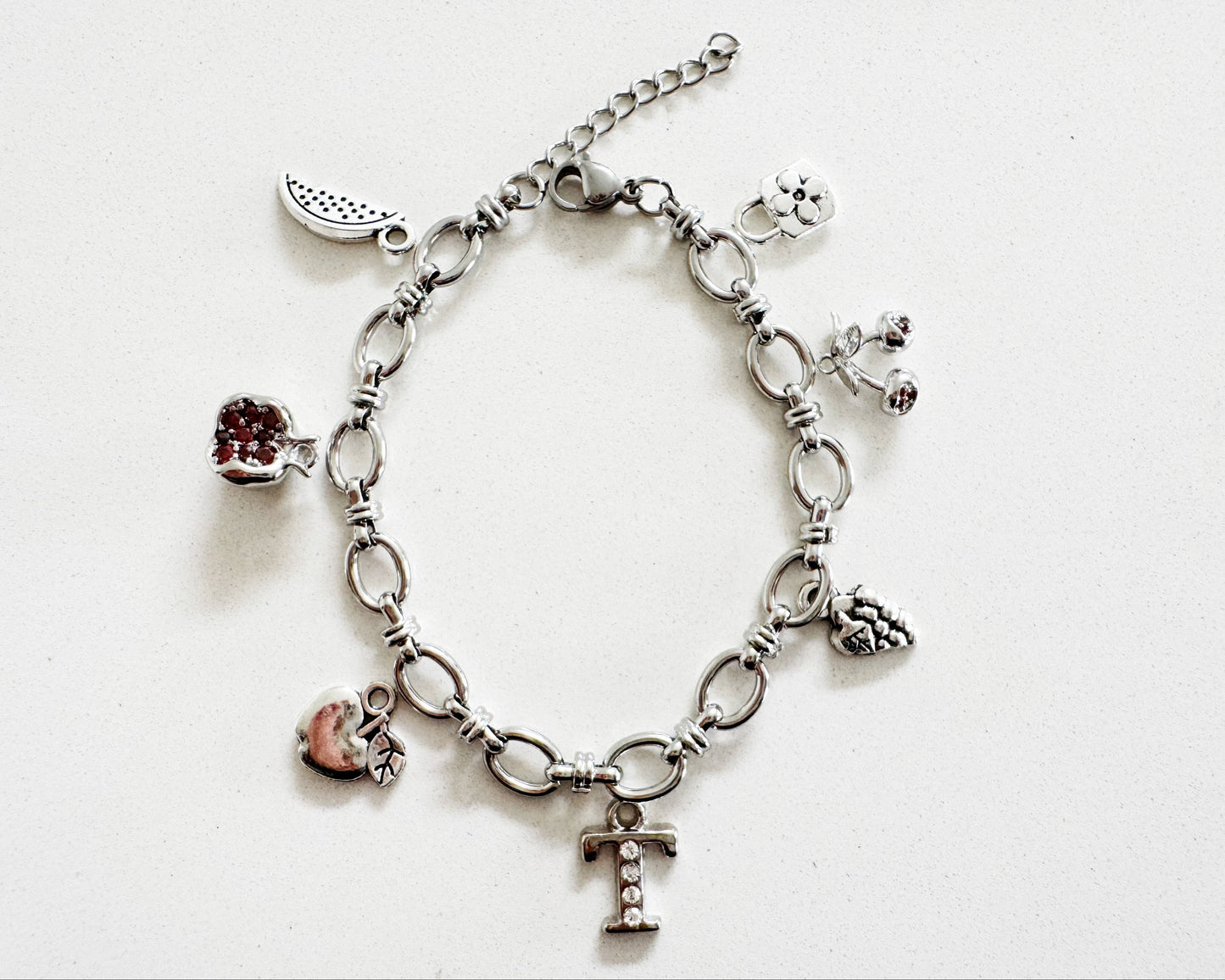 Silver Fruity Bracelet
