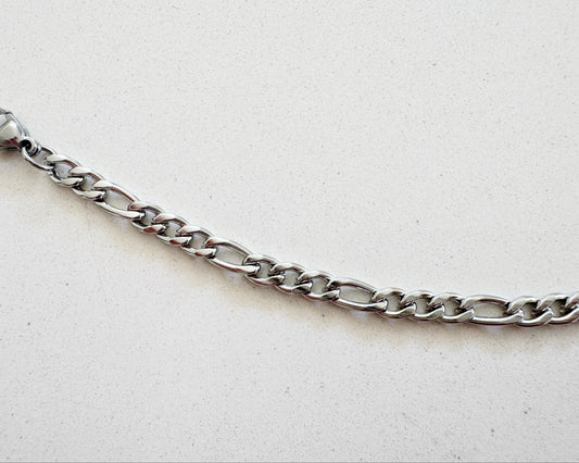 Silver Flat Chain Bracelet