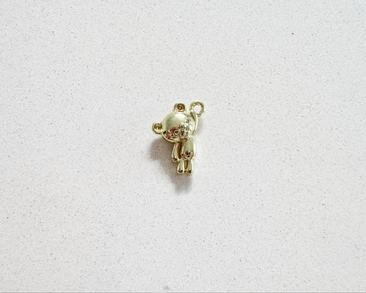 Petite Teddy Bear Charm