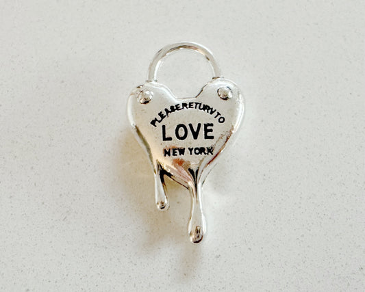 Heart lock Charm