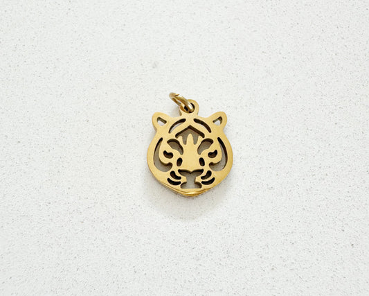 Tiger Face Charm