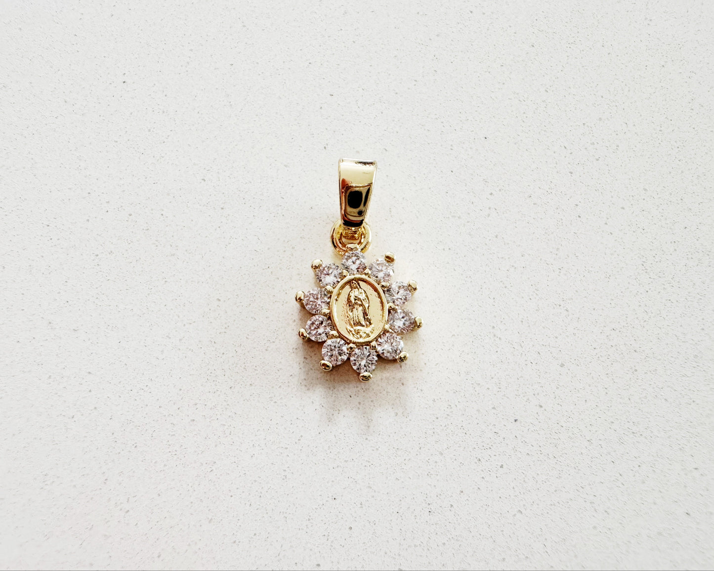 Mary Crystal Charm