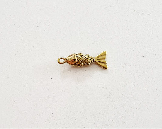 Textured Fish Charm