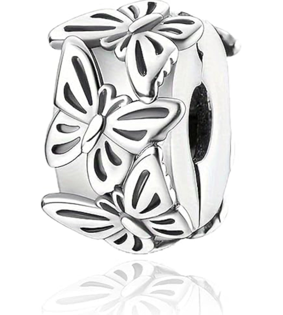 Butterfly Clip Charm Spacer