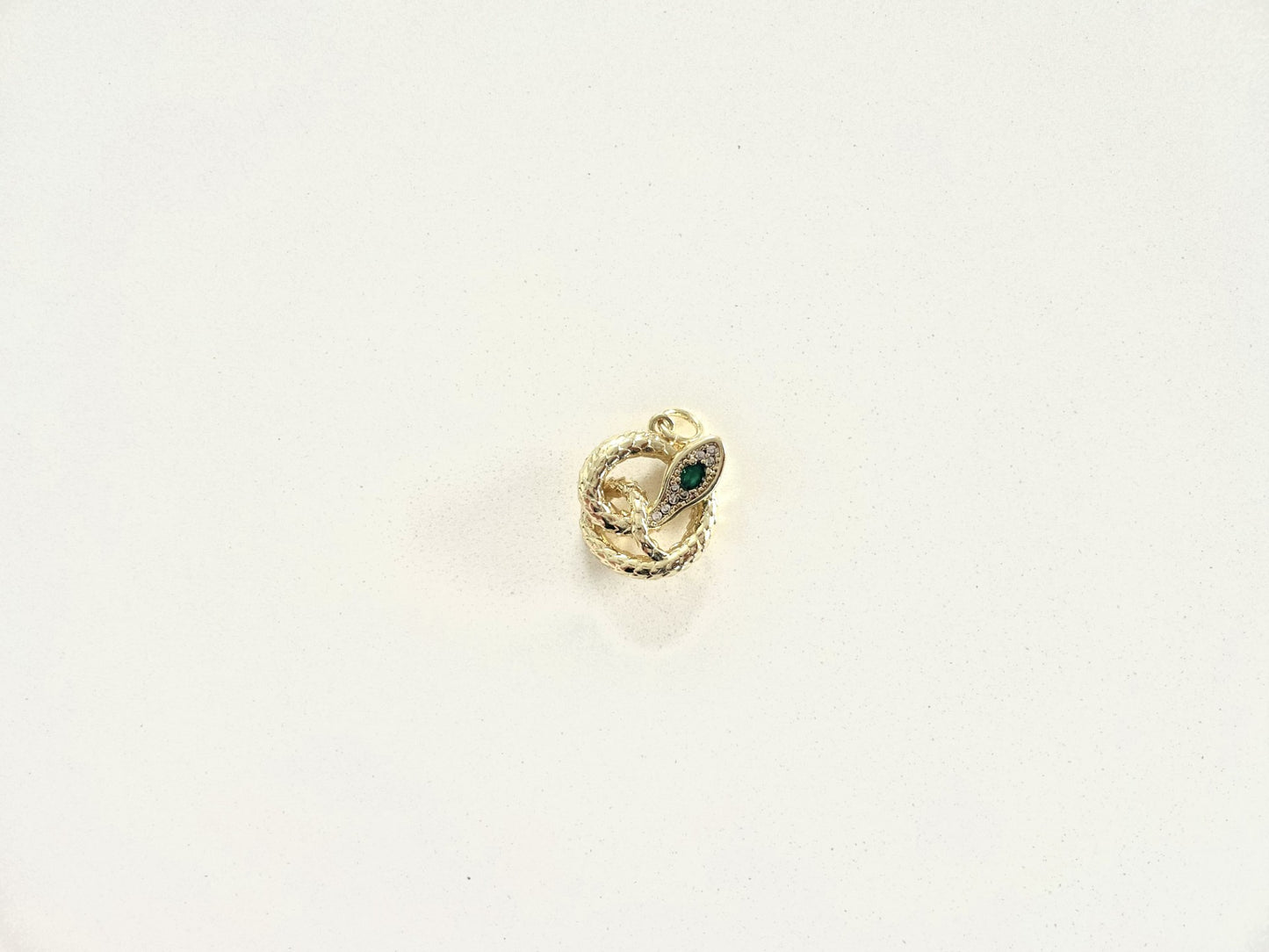 Gold Snake Charm