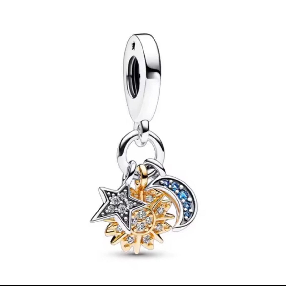 Triple Celestial Dangle Charm