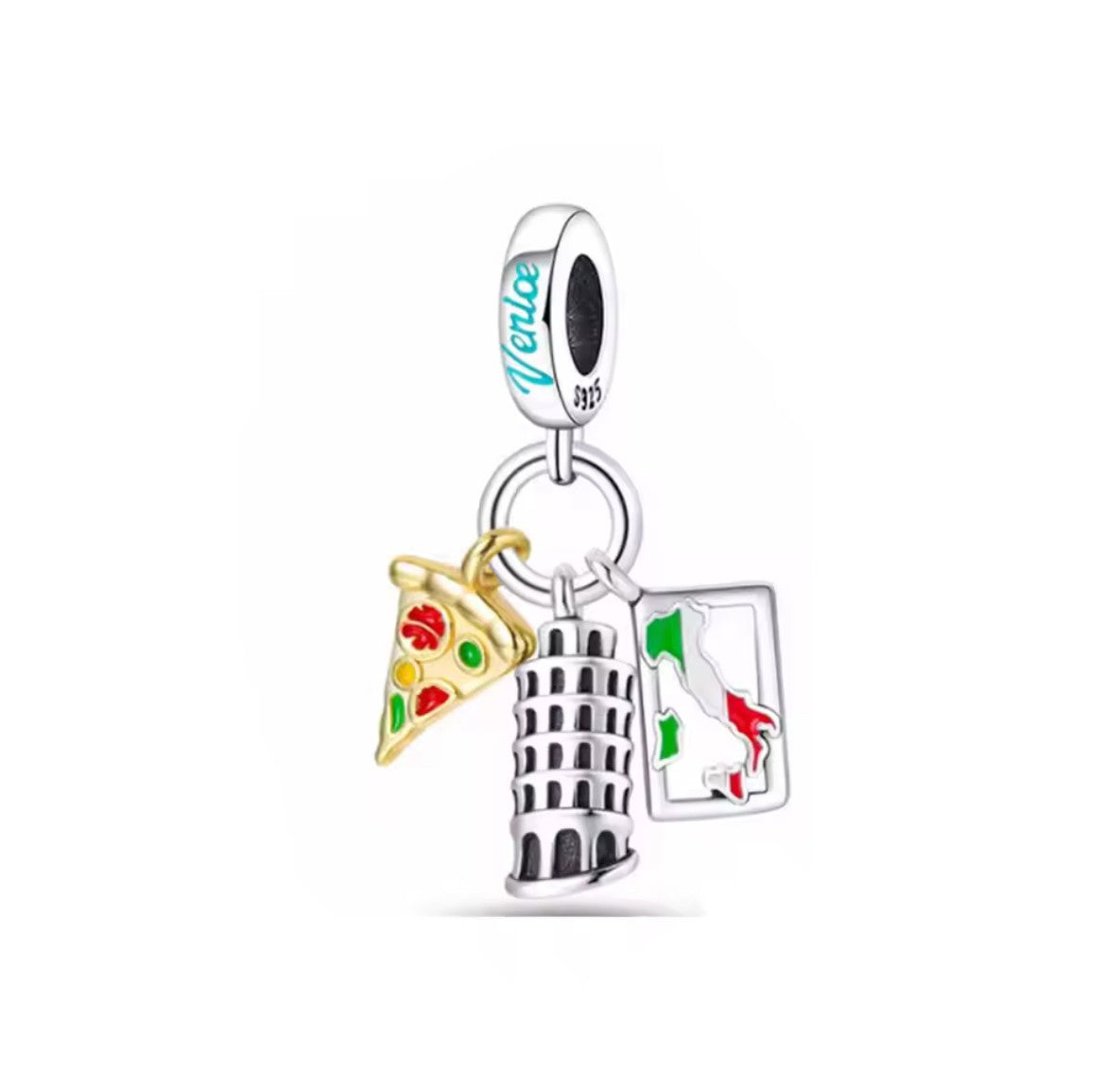 Italy Themed Dangle Charm