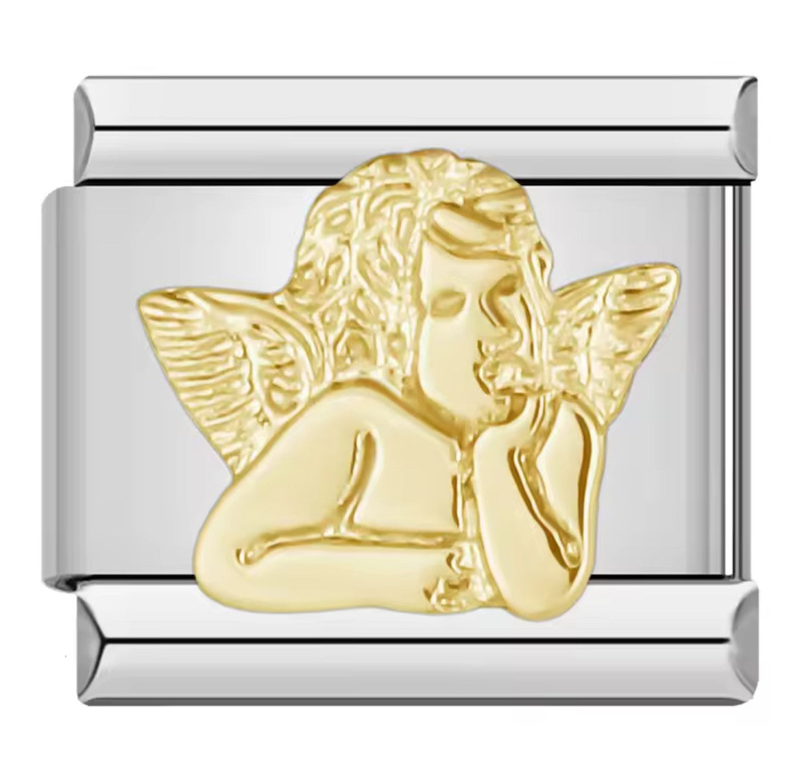 Angel Italy Charm Silver Link