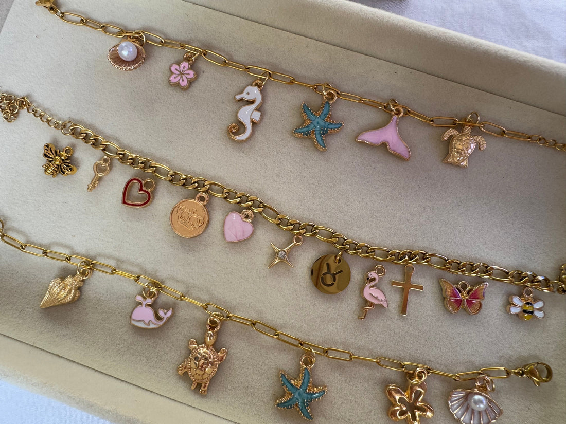 Creating Charms on a Bracelet