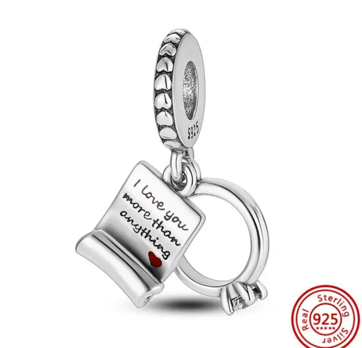 I Love You Dangle Charm