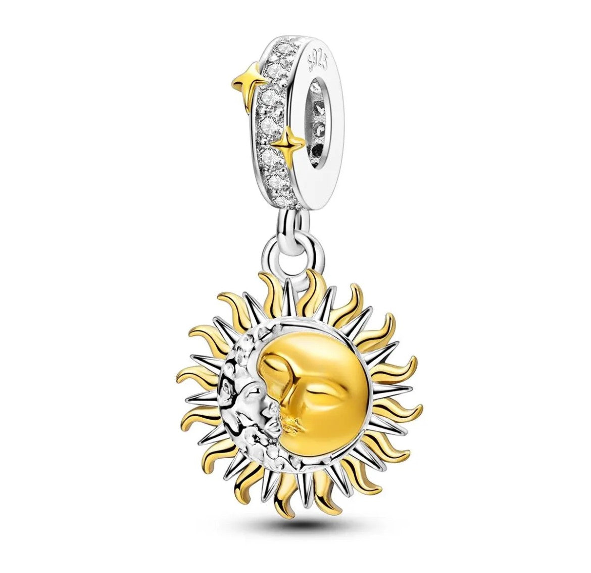Moon & Sun Dangle Charm