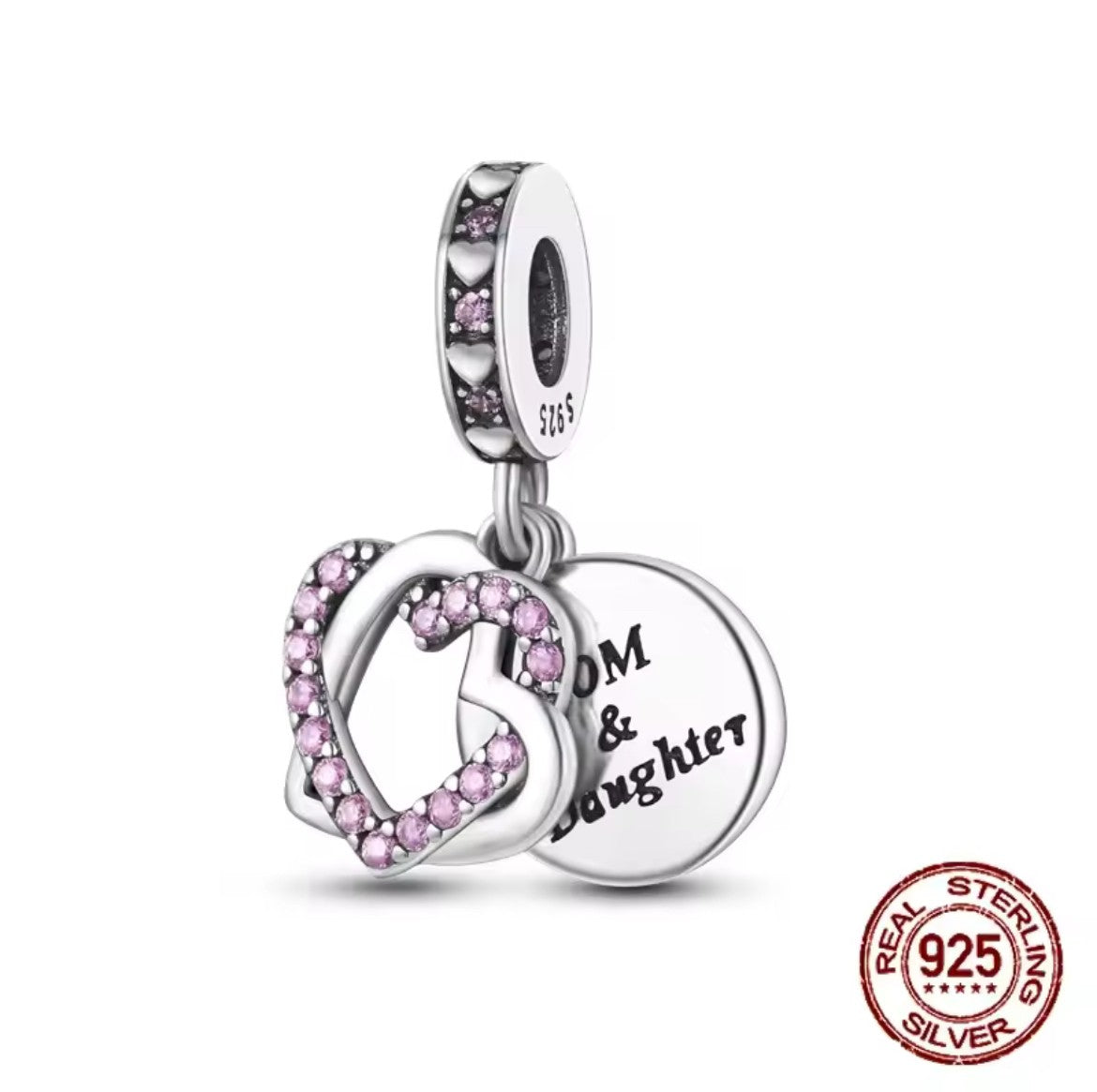 Mother and Daughter Dangle Charm