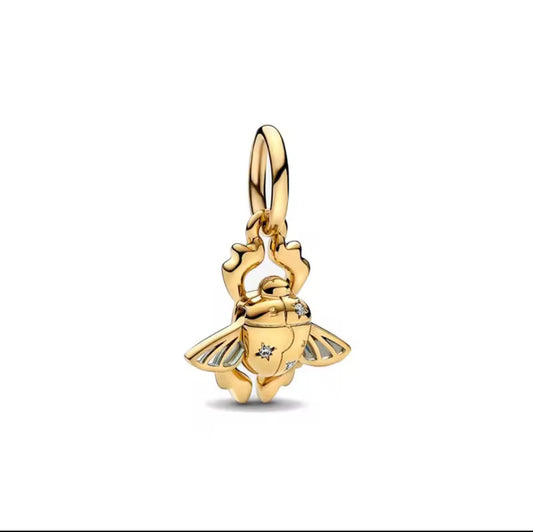 Scarab Beetle Dangle Charm