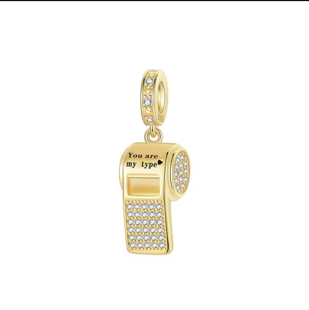 Whistle Dangle Charm