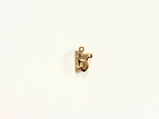 Gold Koala Charm
