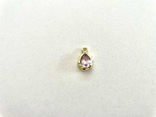 Ocean Pink Diamond Charm