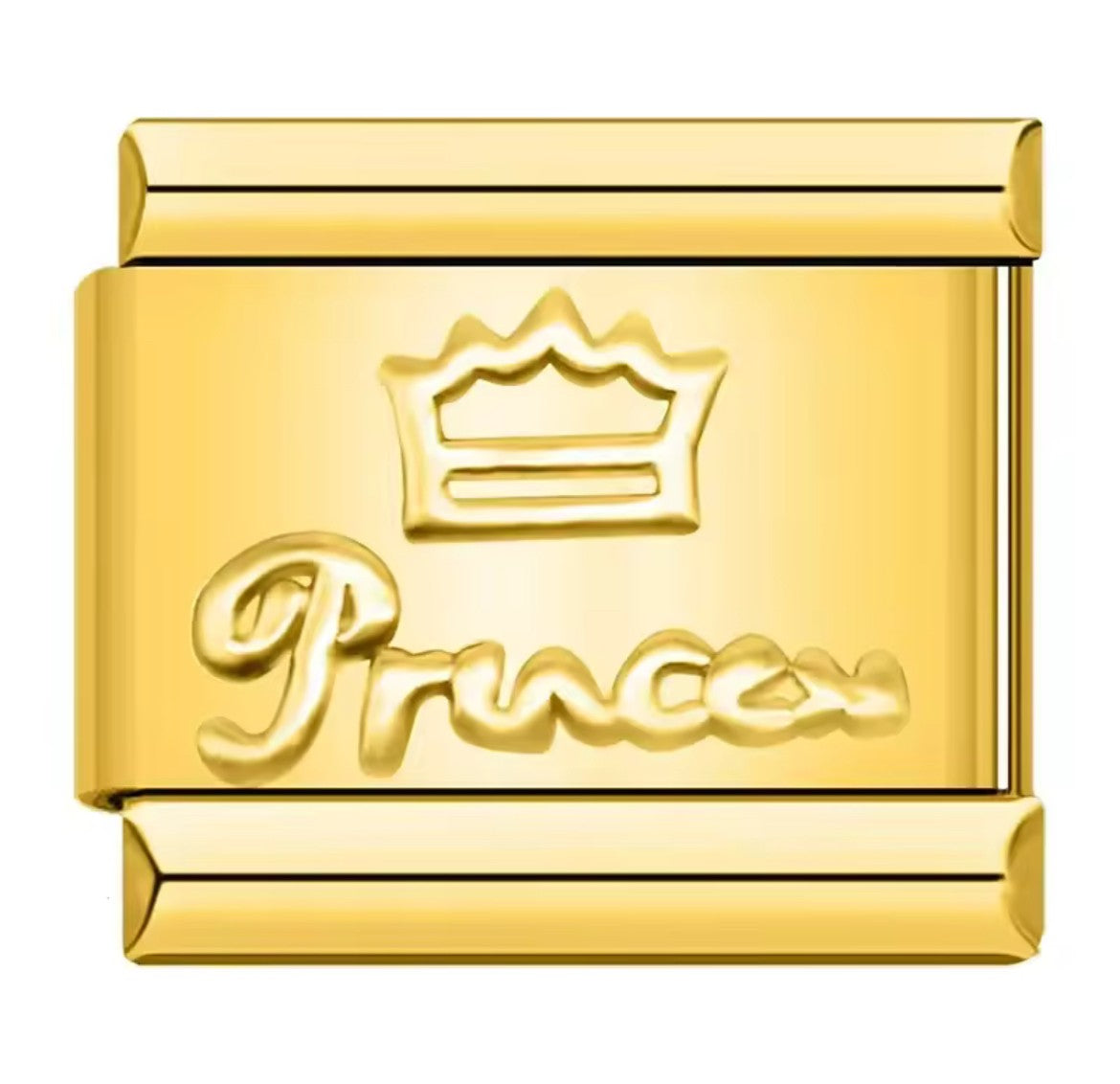 Princess Italy Charm Gold Link