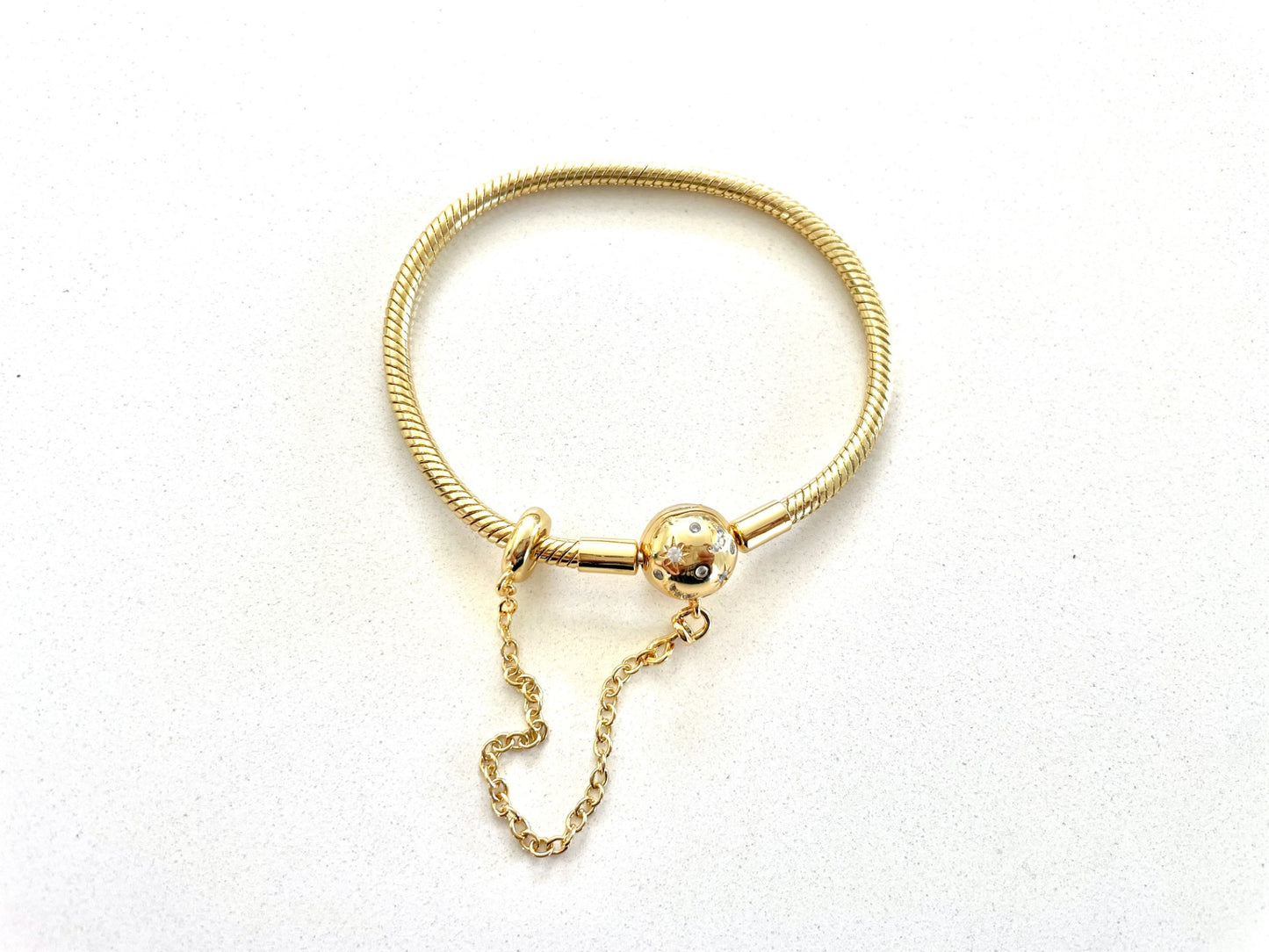Ball Clasp Mesh Bracelet