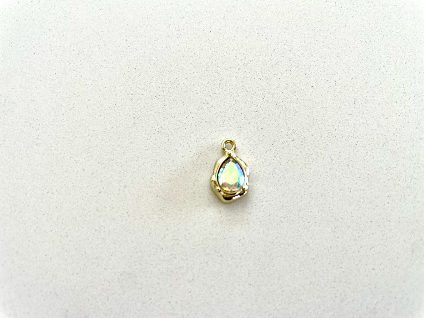 Ocean White Diamond Charm