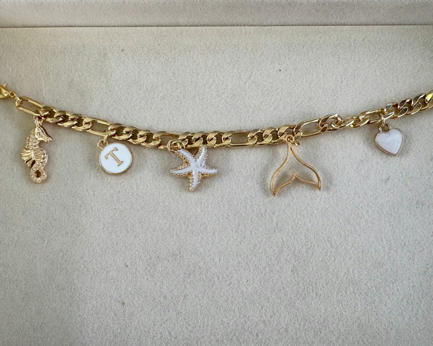 Beach Lover Charm Bracelet