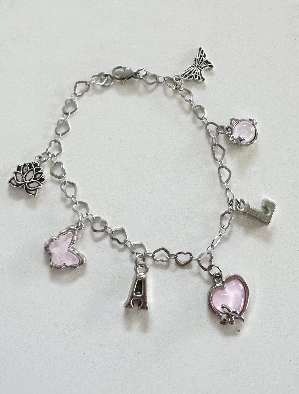 Blushing for YOU Charm Bracelet