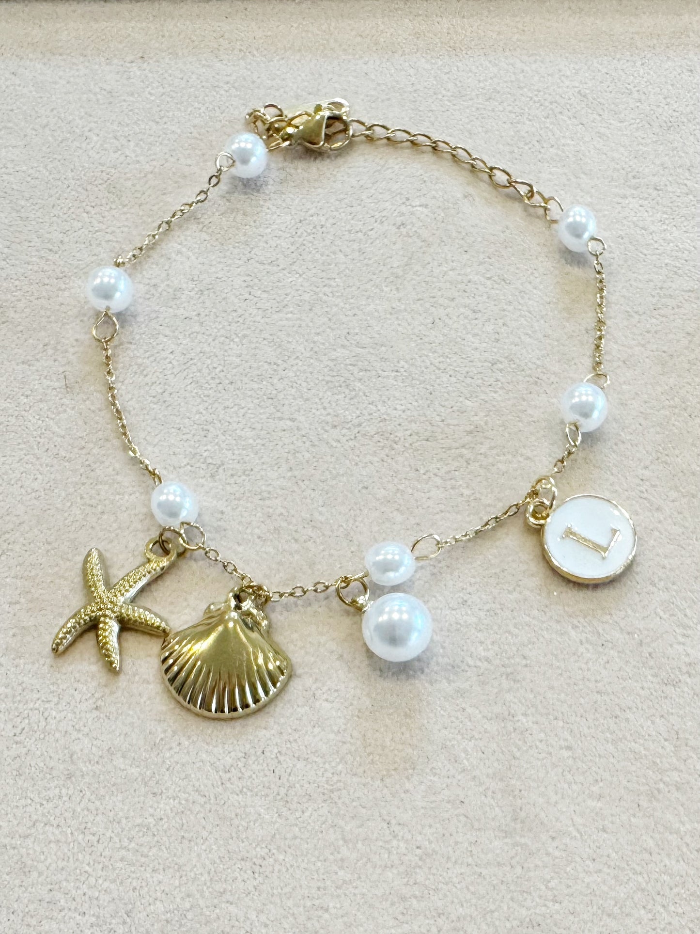 Simplicity Initial Bracelet